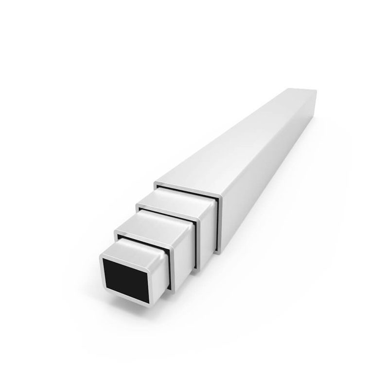 Quadratisches gebogenes Rohr Rohr Aluminium Teleskop rohr