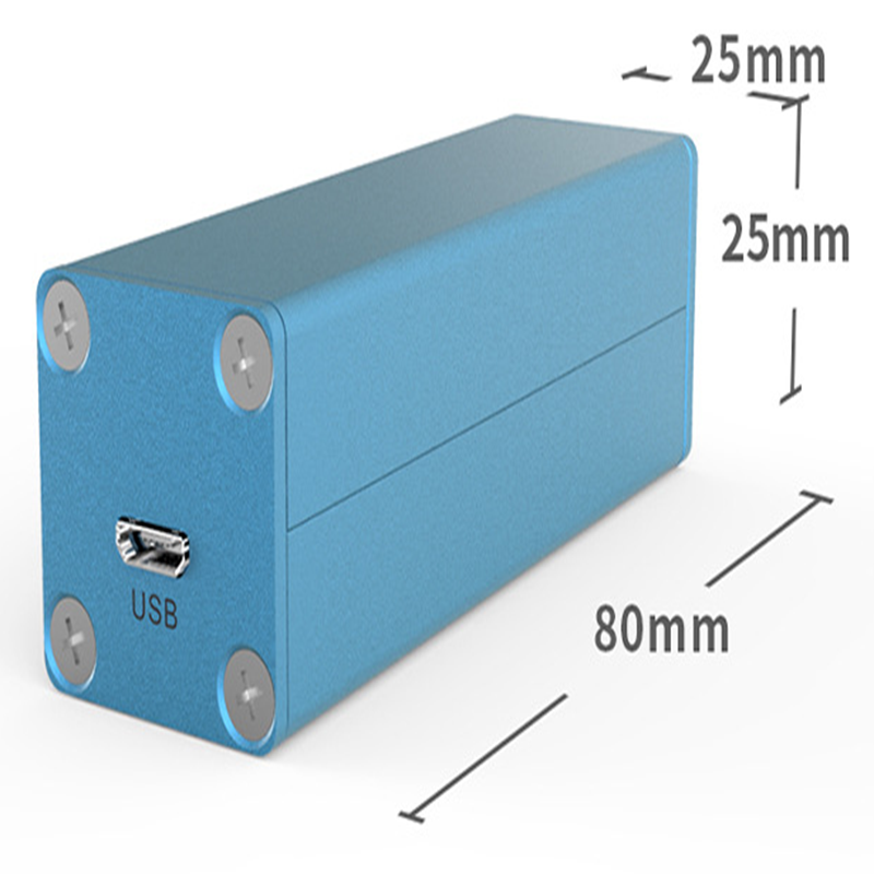 Caja de extrusión de recinto eléctrico DIY Casos de extrusión de aluminio