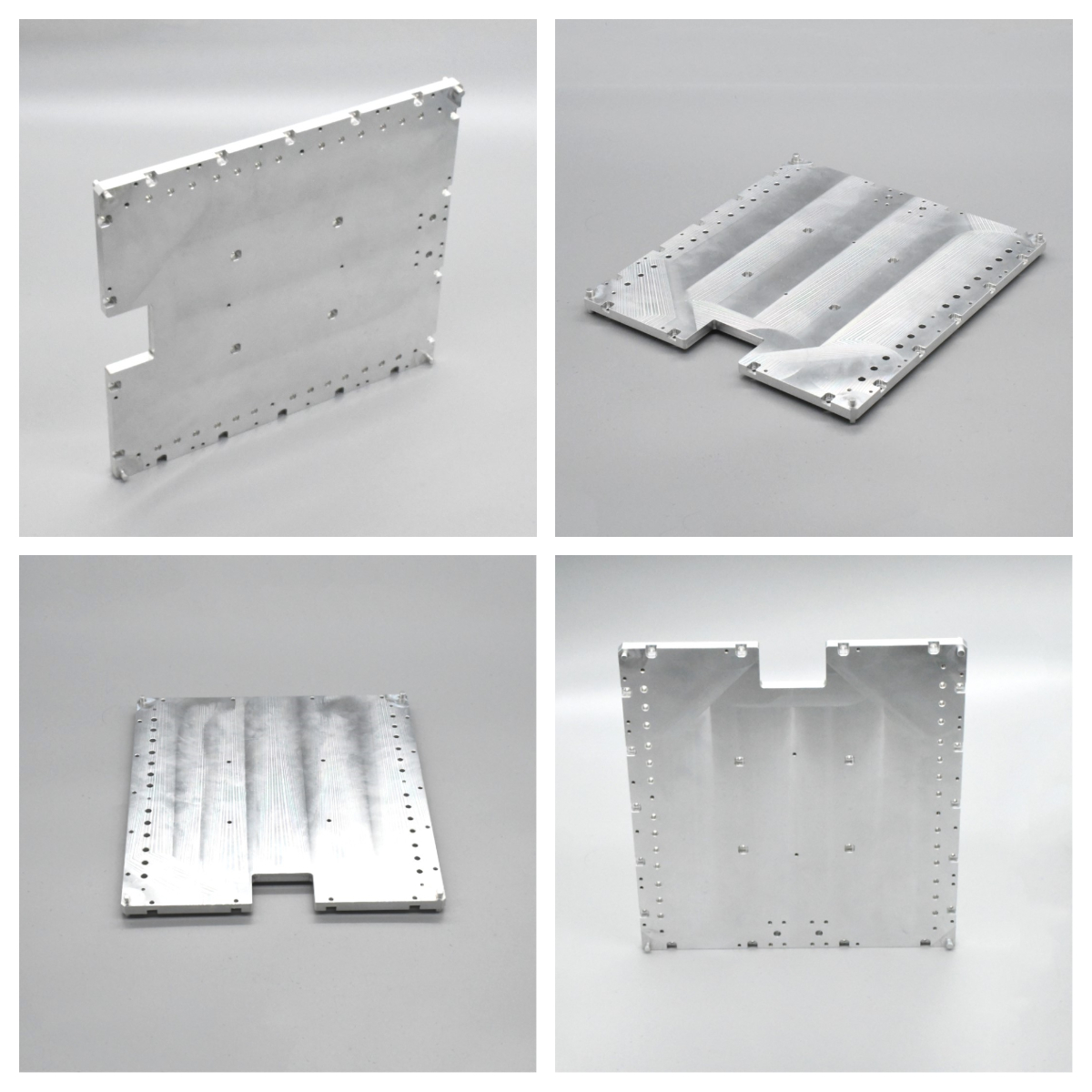 Vakuumgelötete Flüssigkeitskühlplatte aus OEM-Aluminium